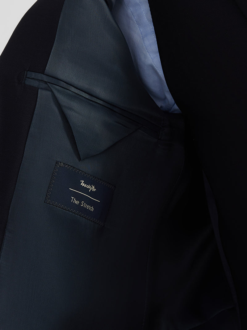 Levita chaque stretch azul marino
