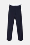 Pantalon chaque stretch azul claro