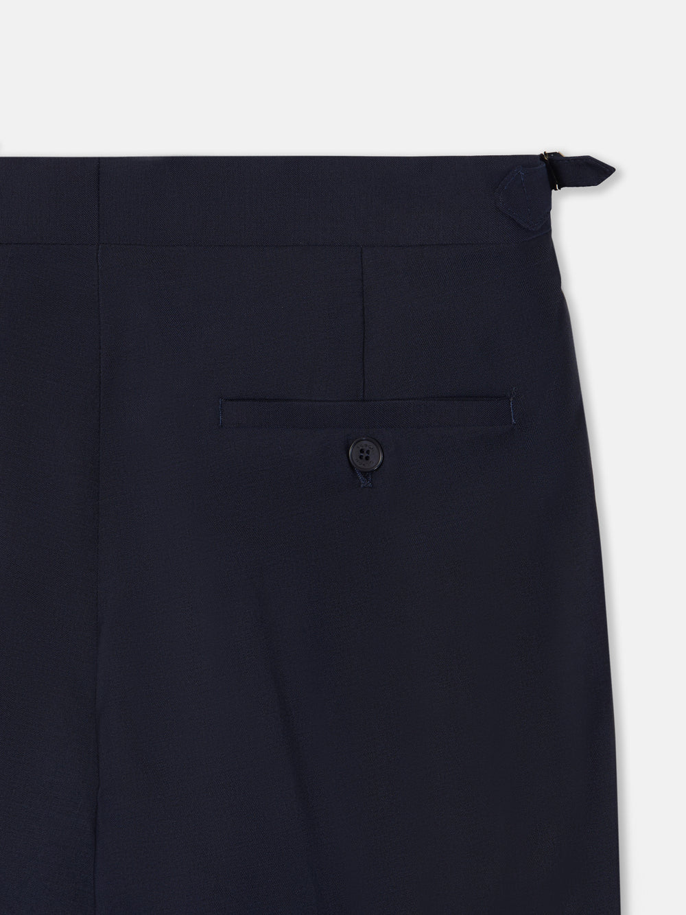 Calças chaque stretch azul claro