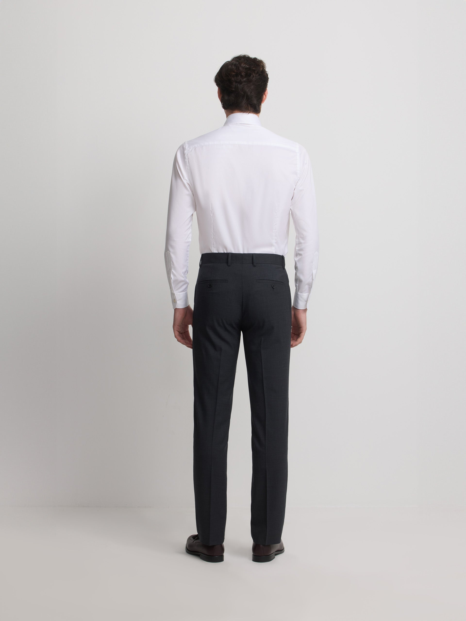 Pantalon stretch gris