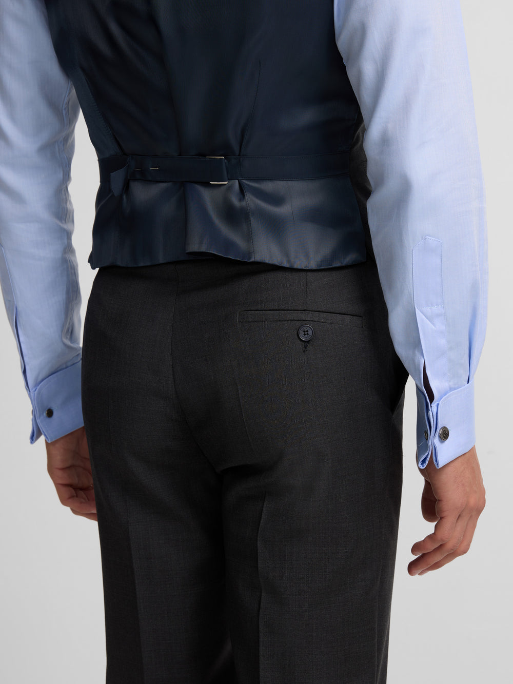 Pantalon chaque stretch gris