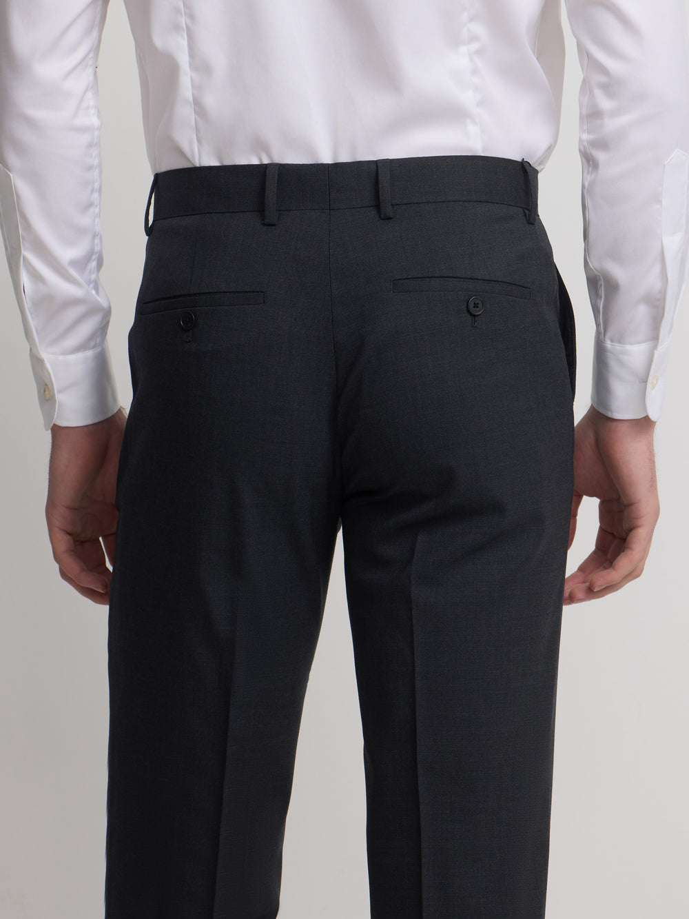 Pantalon chaque stretch gris