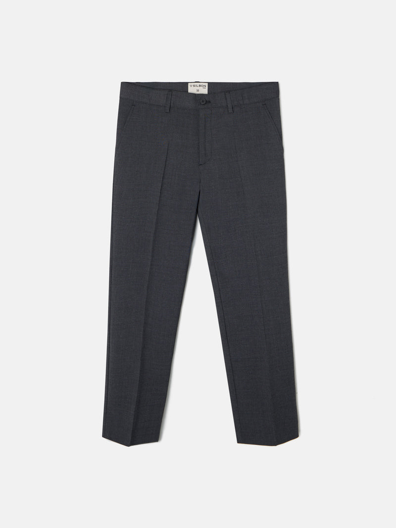Pantalon vestir kids clasico gris