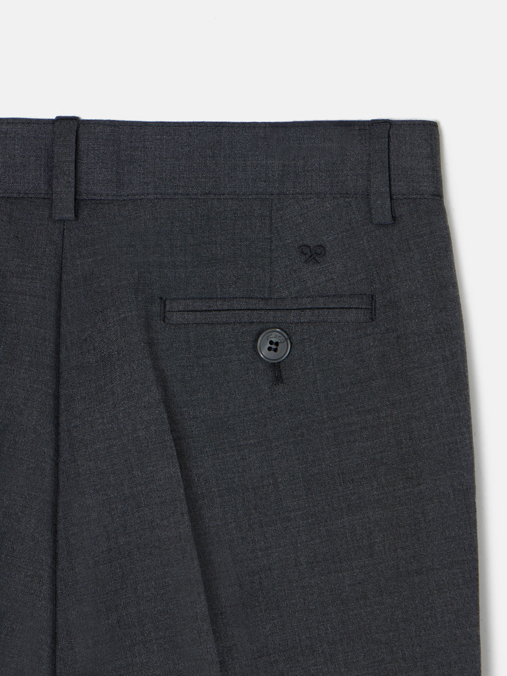 Pantalon vestir kids clasico gris