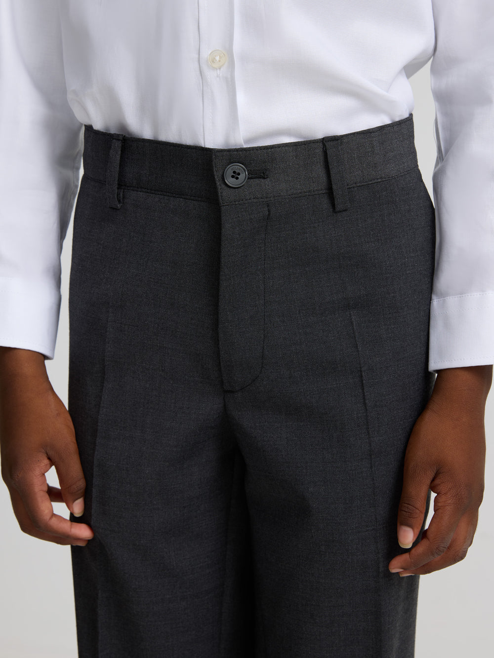 Pantalon vestir kids clasico gris