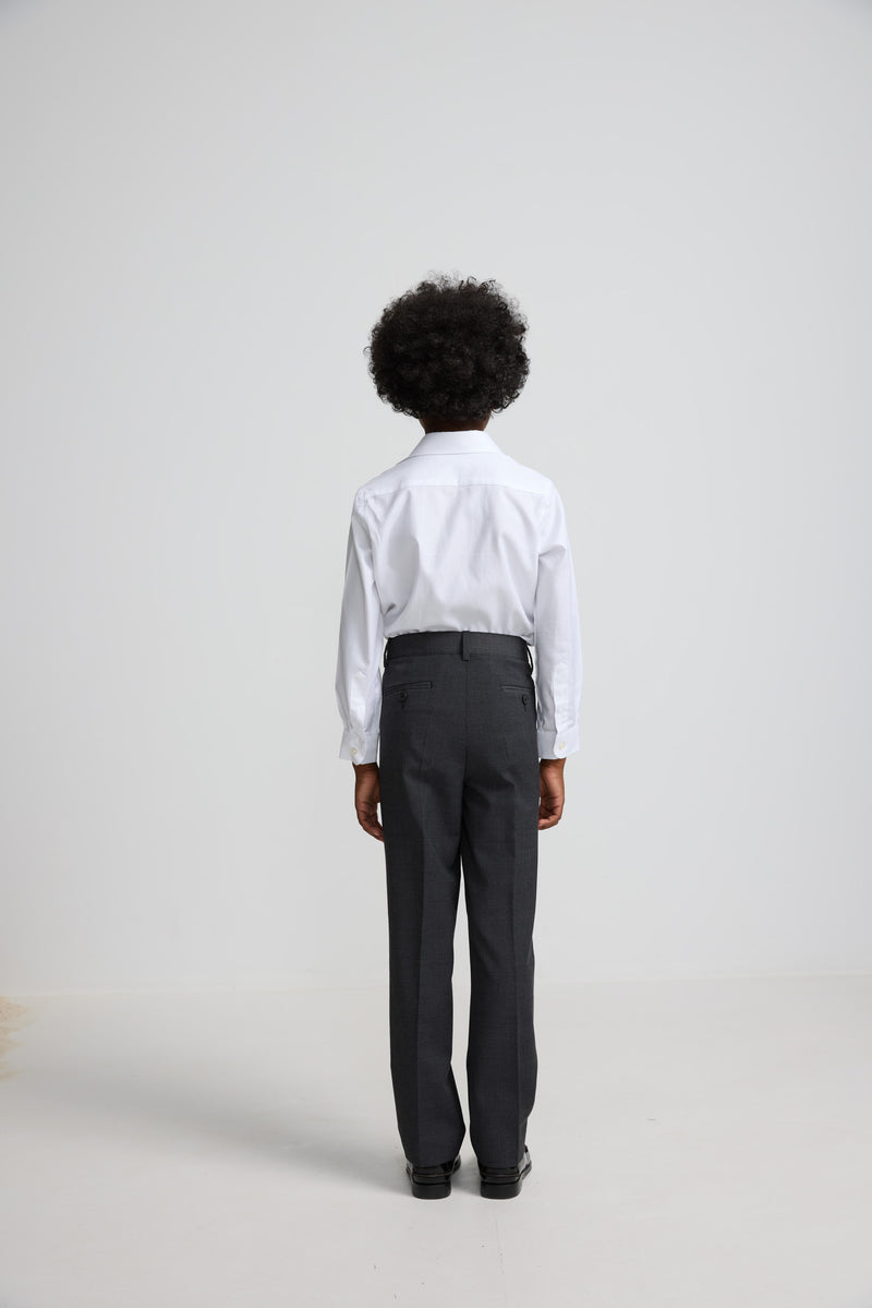 Pantalon vestir kids clasico gris