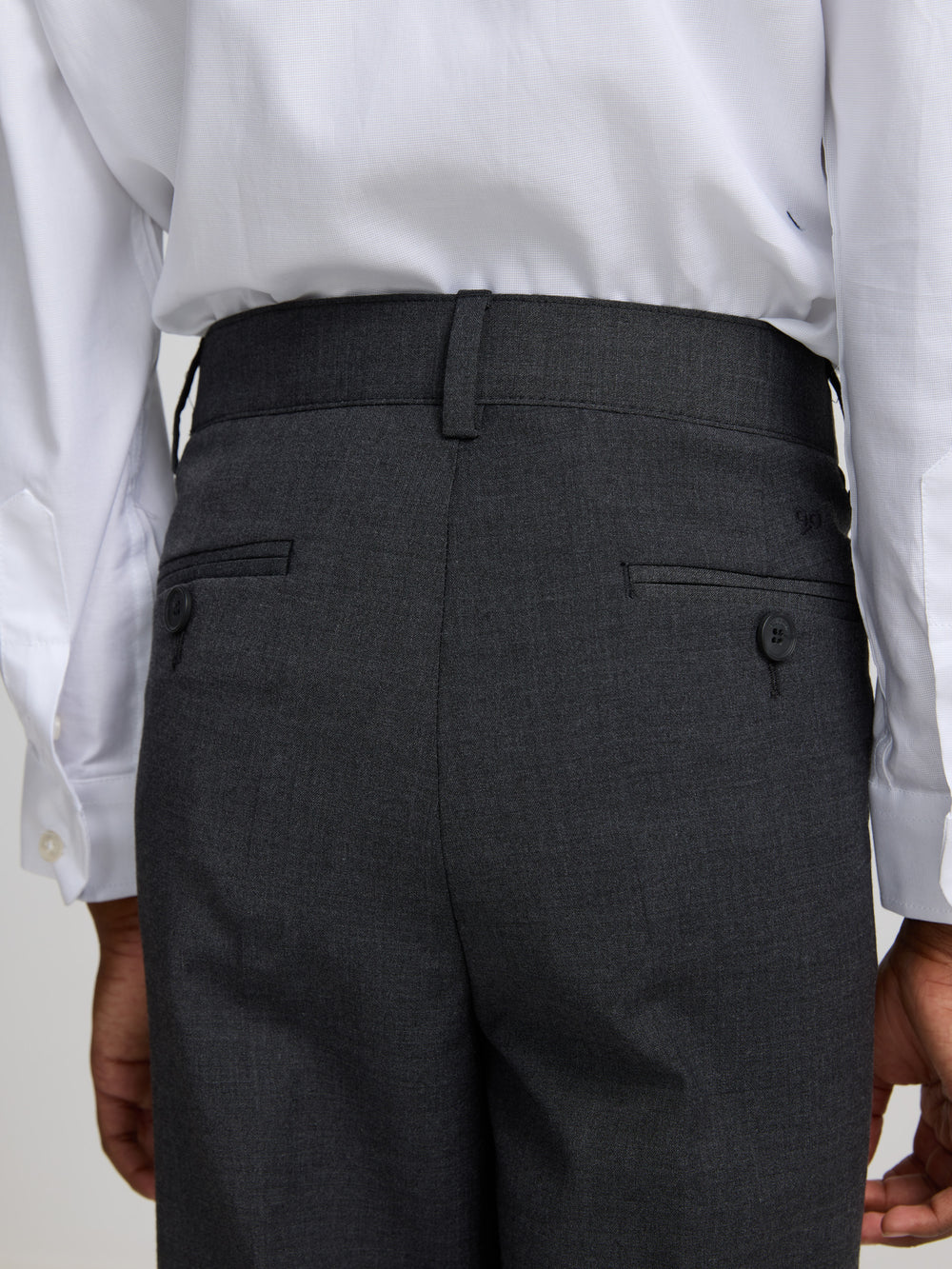 Pantalon vestir kids clasico gris