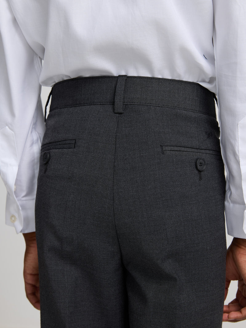 Pantalon vestir kids clasico gris