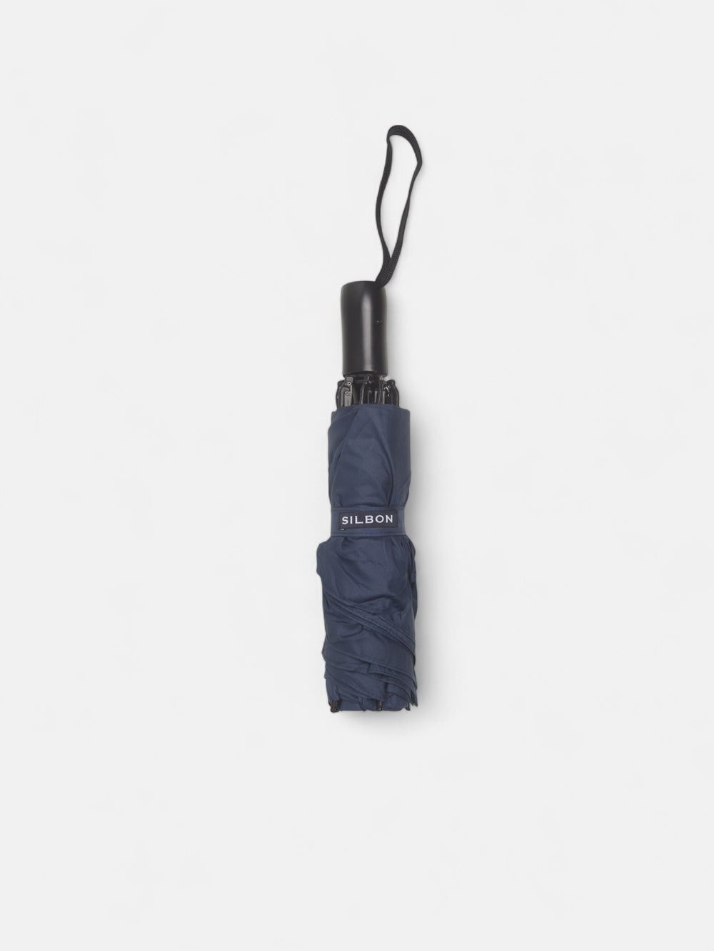 Parapluie Silbon pliable bleu marine