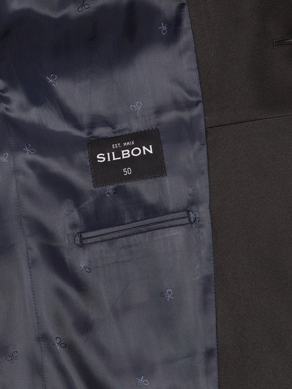 Blazer smoking Silbon preto