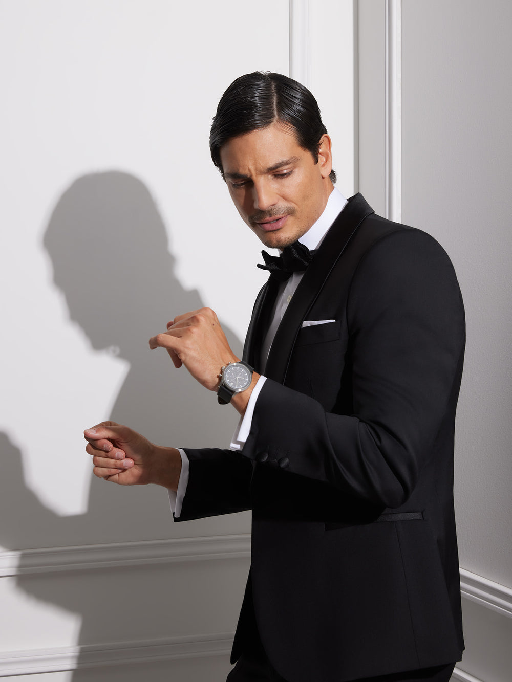 Blazer smoking Silbon preto