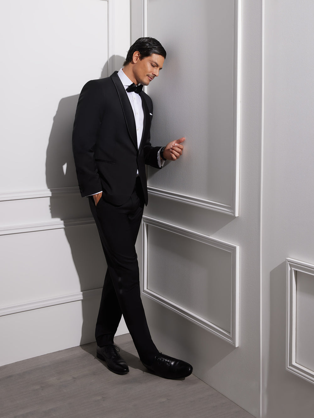 Calças de smoking Silbon pretas