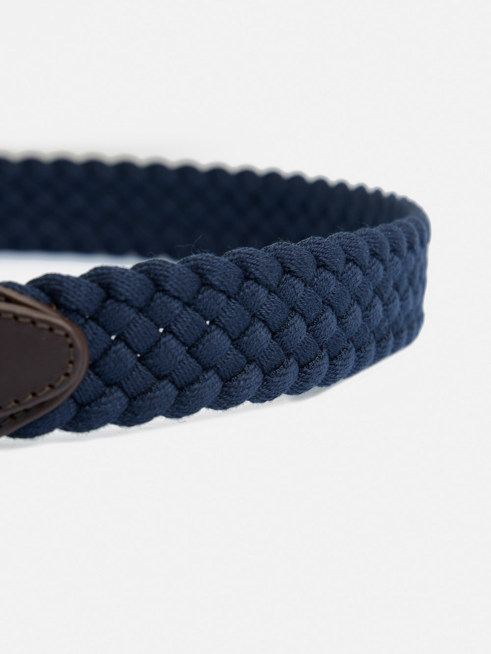 Cinto entrançado marinho