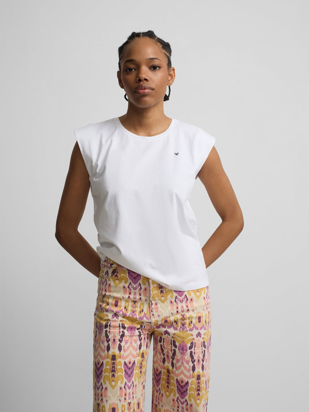 Camiseta woman sun blanca