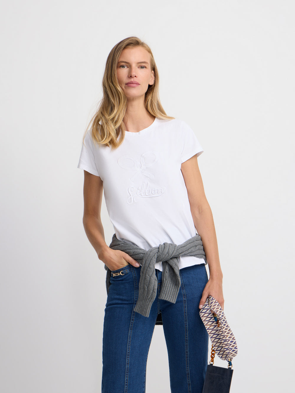 Camiseta woman clasica blanca