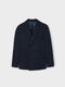 Navy blue double-breasted kids jacket