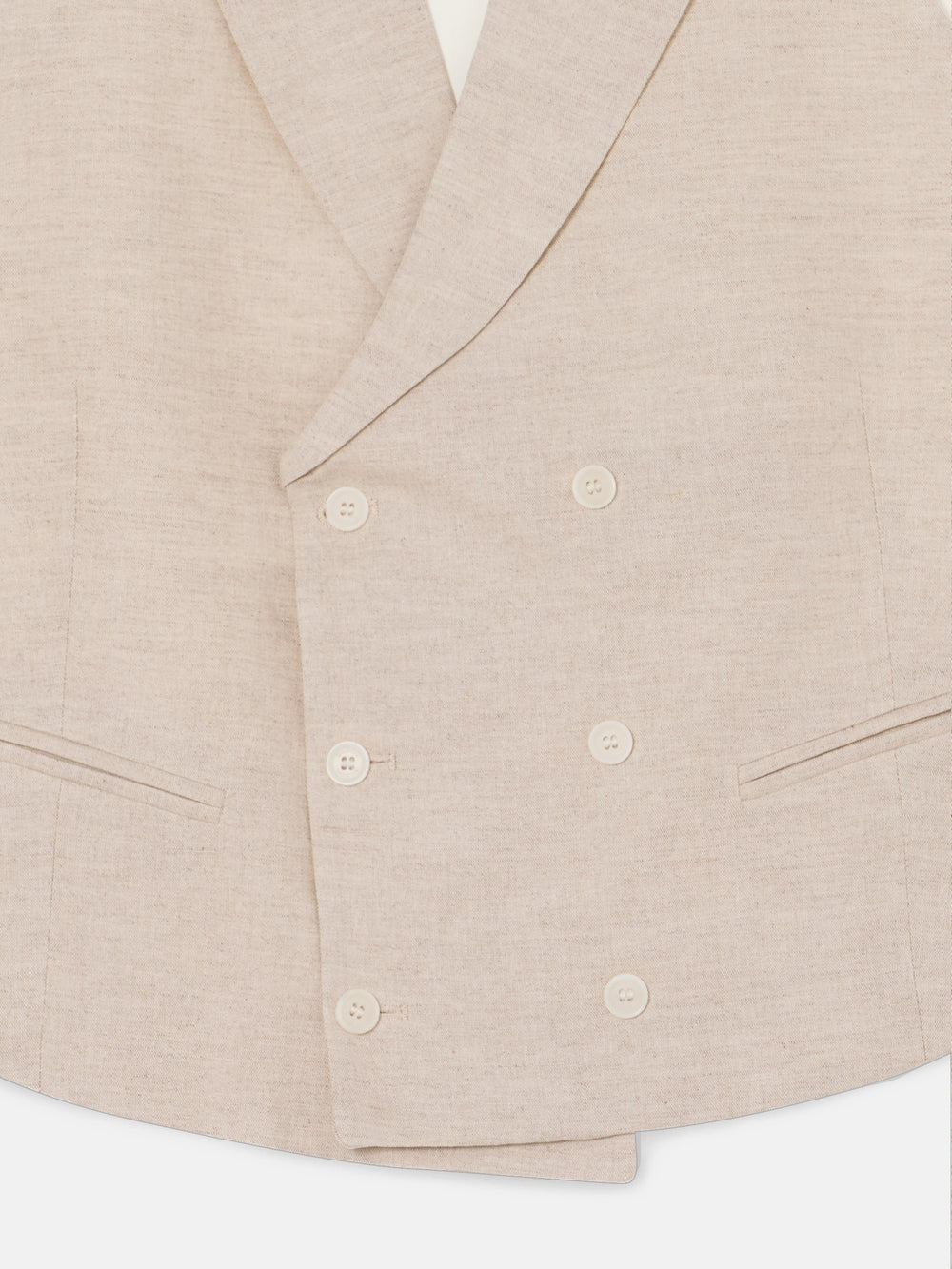 Chaleco chaque clasico tierra