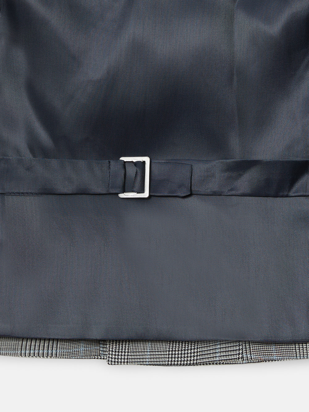 Colete chaque Silbon príncipe de Gales cinzento