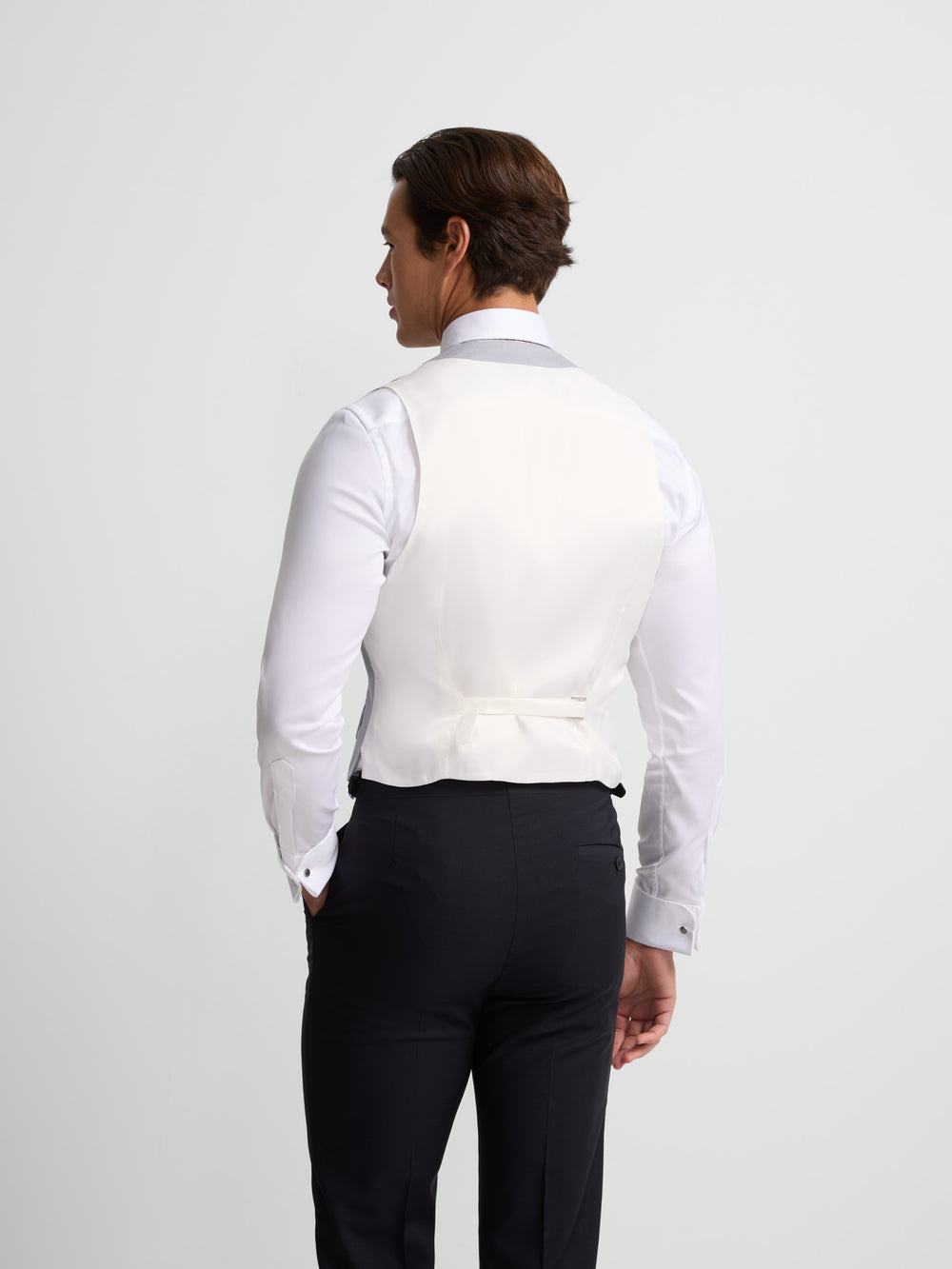 Colete chaque tailoring azul médio