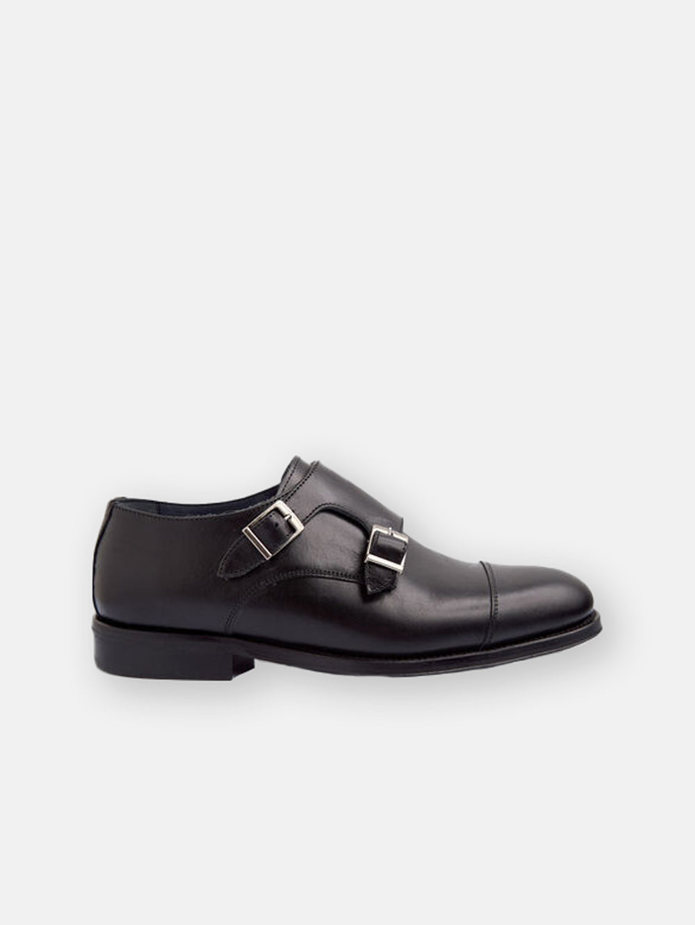 Zapato vestir monkstrap piel negro