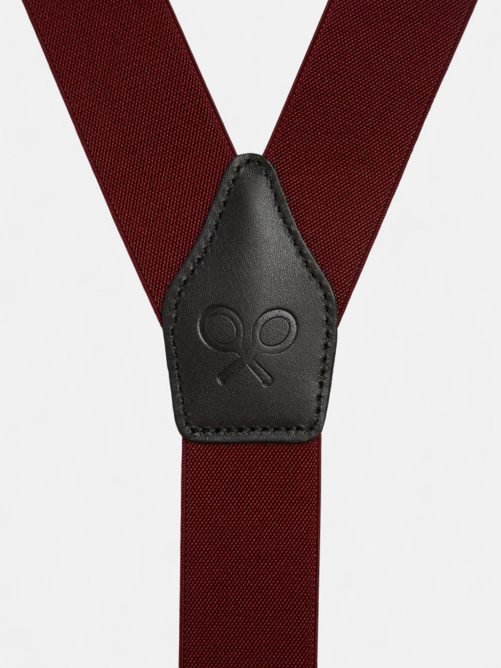 Suspensórios Silbon bordeaux lisos