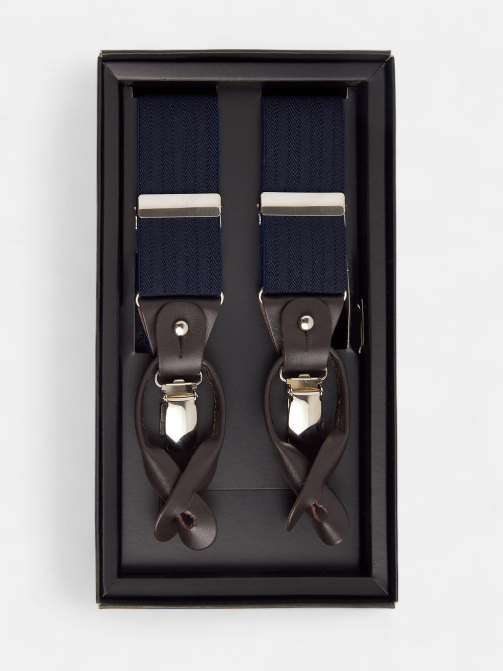 Alça Silbon azul-marinho espinha