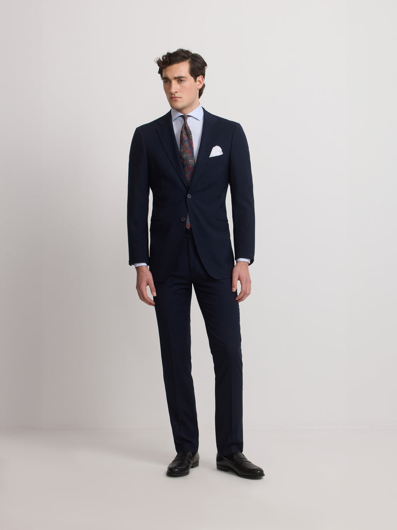 Essential navy blue suit jacket