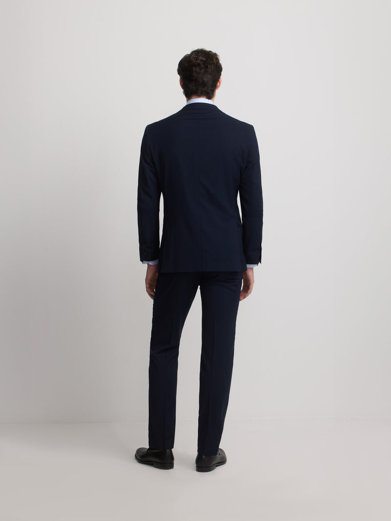 Essential navy blue suit jacket
