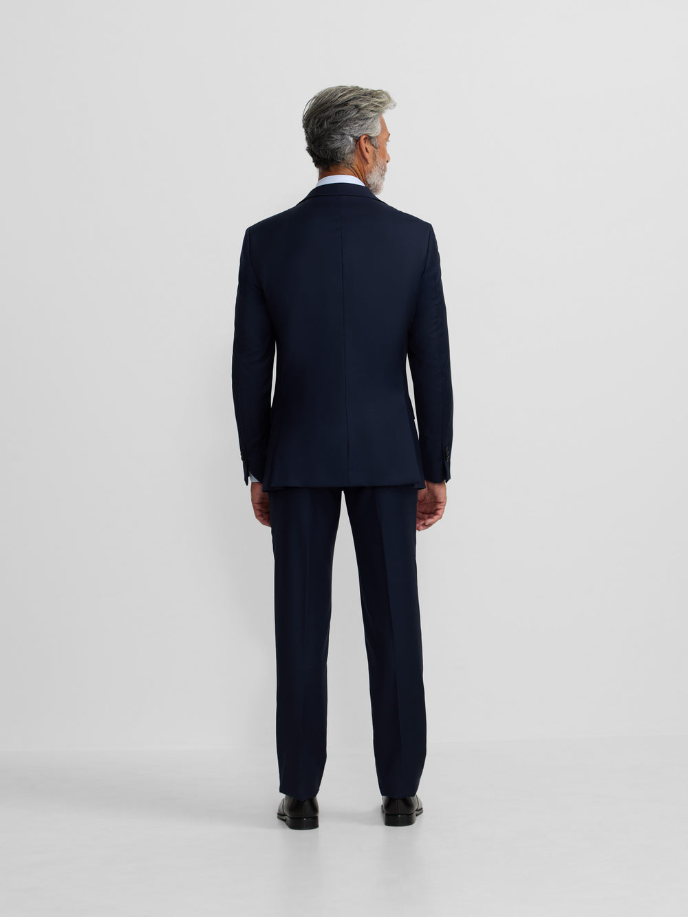 Light blue stretch natural suit jacket