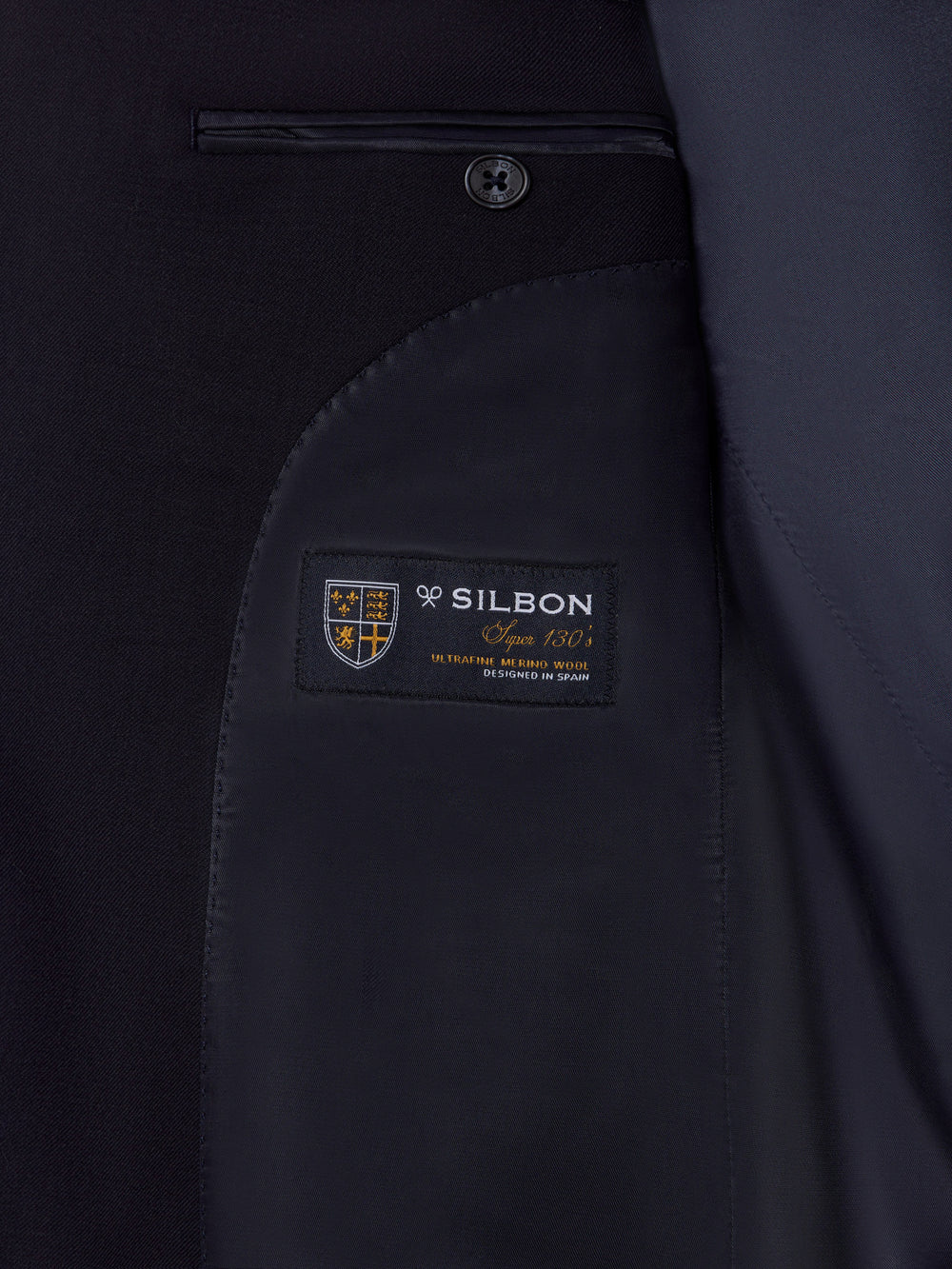 Americana traje natural stretch dark navy