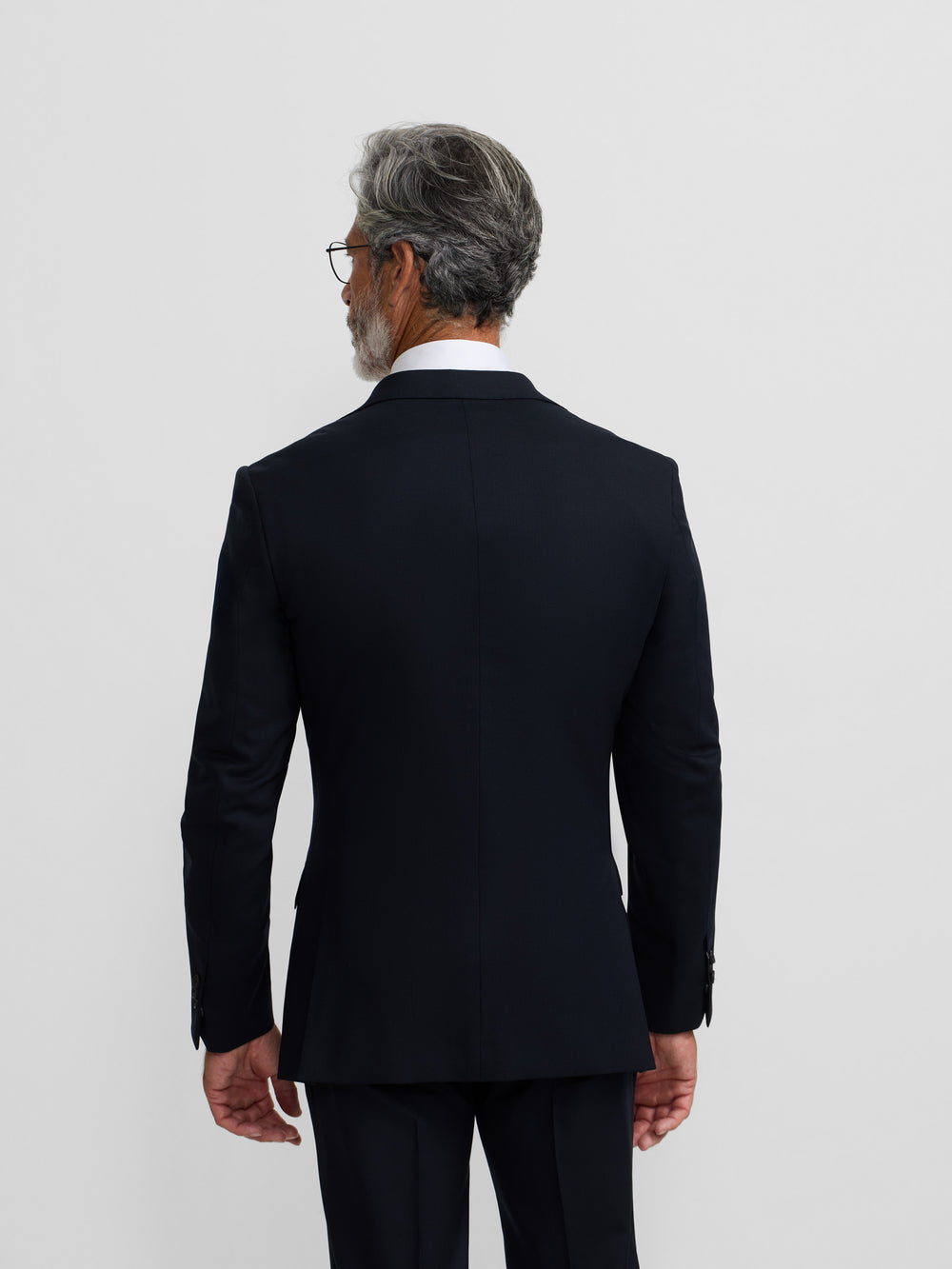 Americana traje natural stretch dark navy