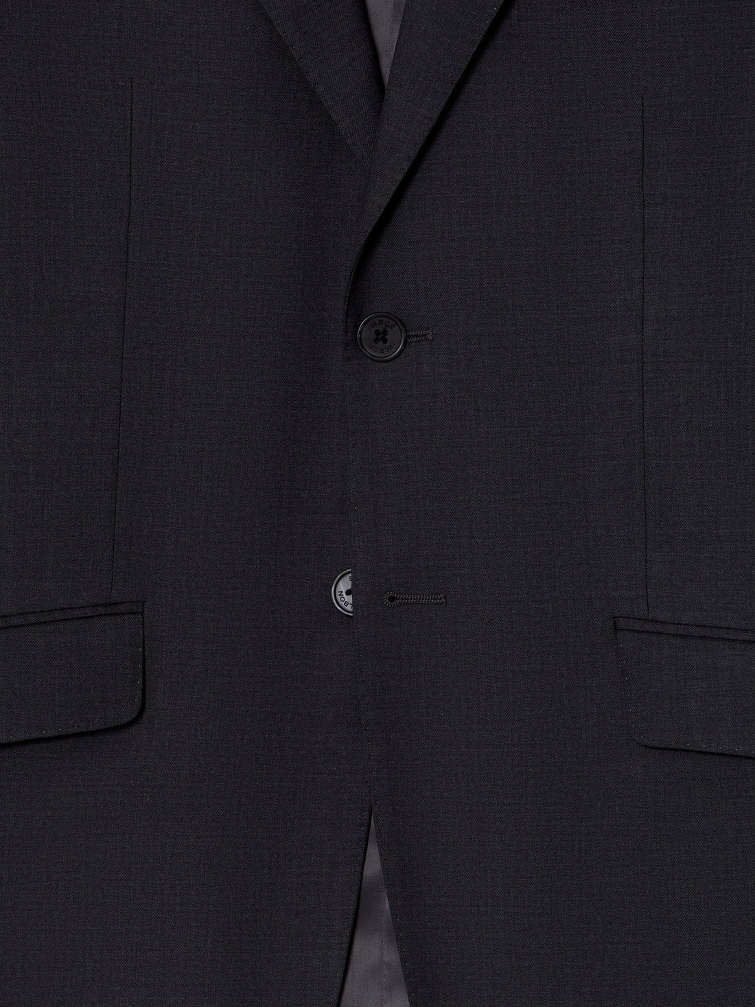 Blazer de fato natural stretch cinzento