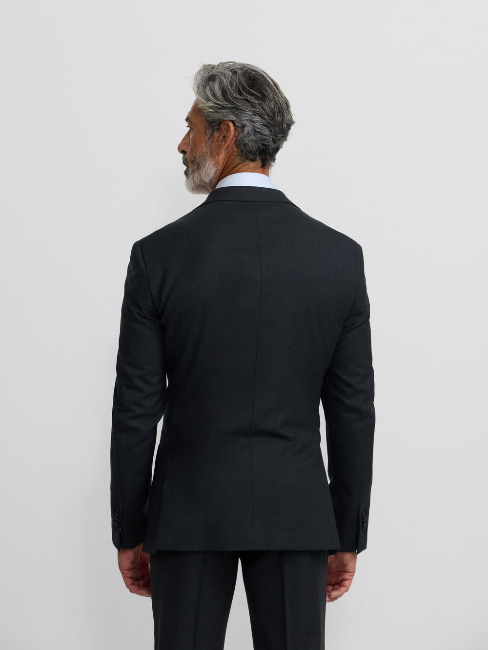 Americana traje natural stretch gris