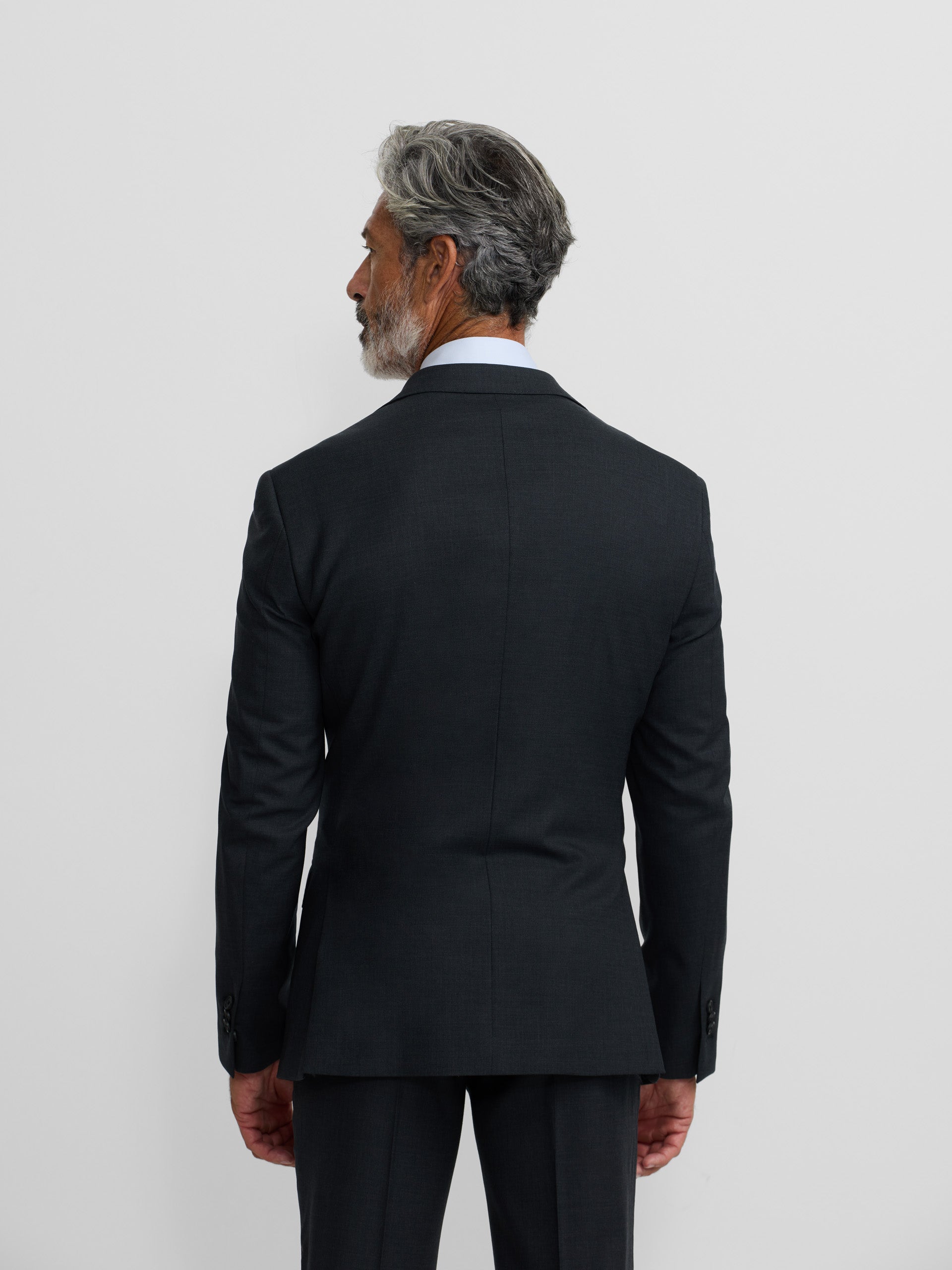 Americana traje natural stretch gris