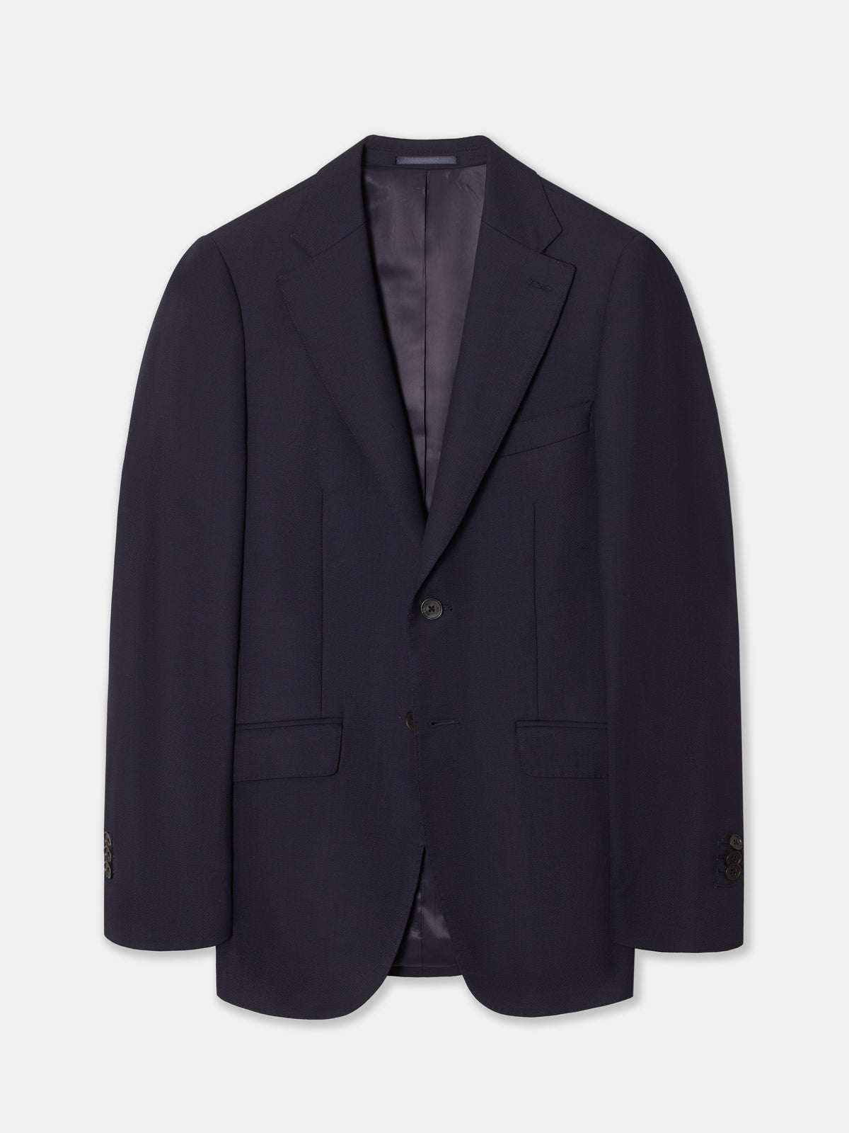 Veste de costume structurée bleu marine