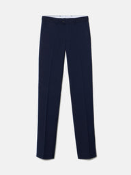 Essential navy blue suit trousers