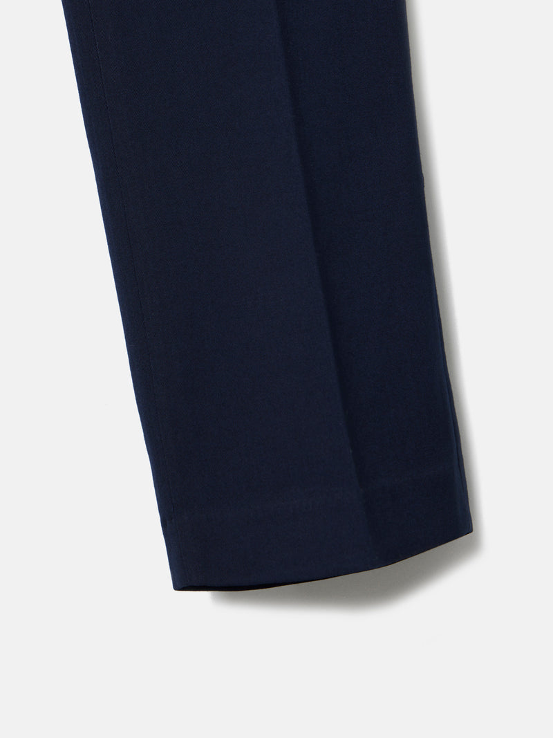 Essential navy blue suit trousers