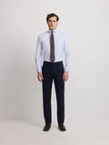 Essential navy blue suit trousers