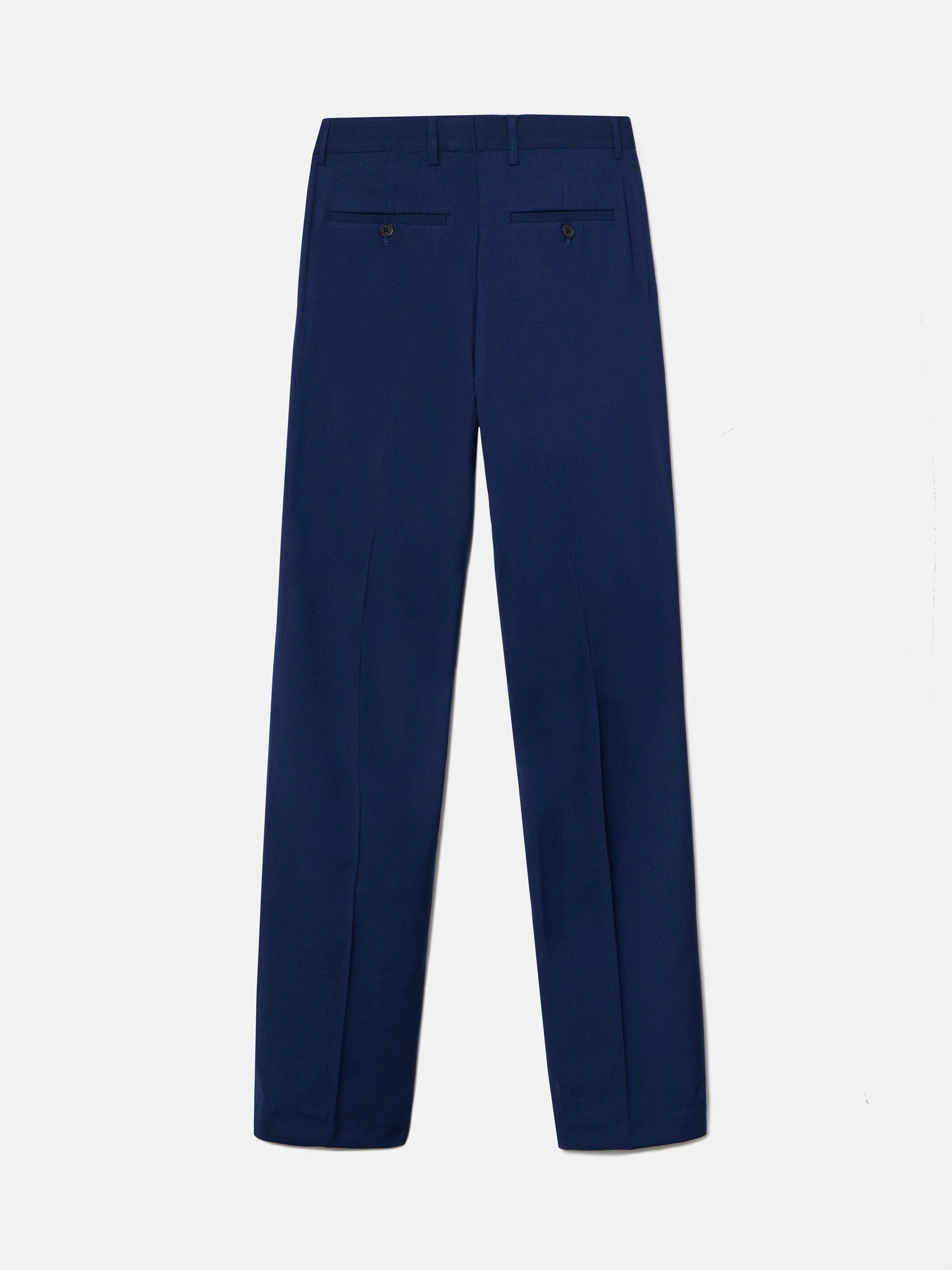 Pantalon traje essential azul medio