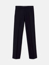 Pantalon de costume stretch naturel bleu marine foncé