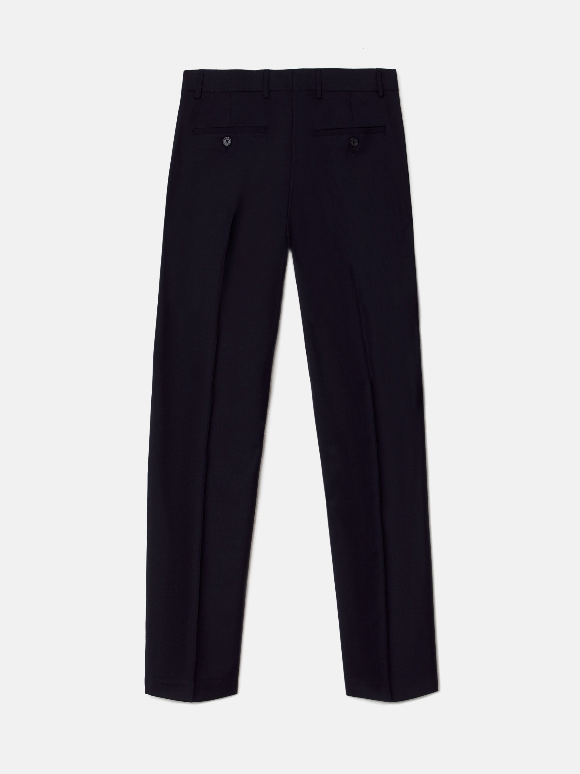 Pantalon traje natural stretch dark navy