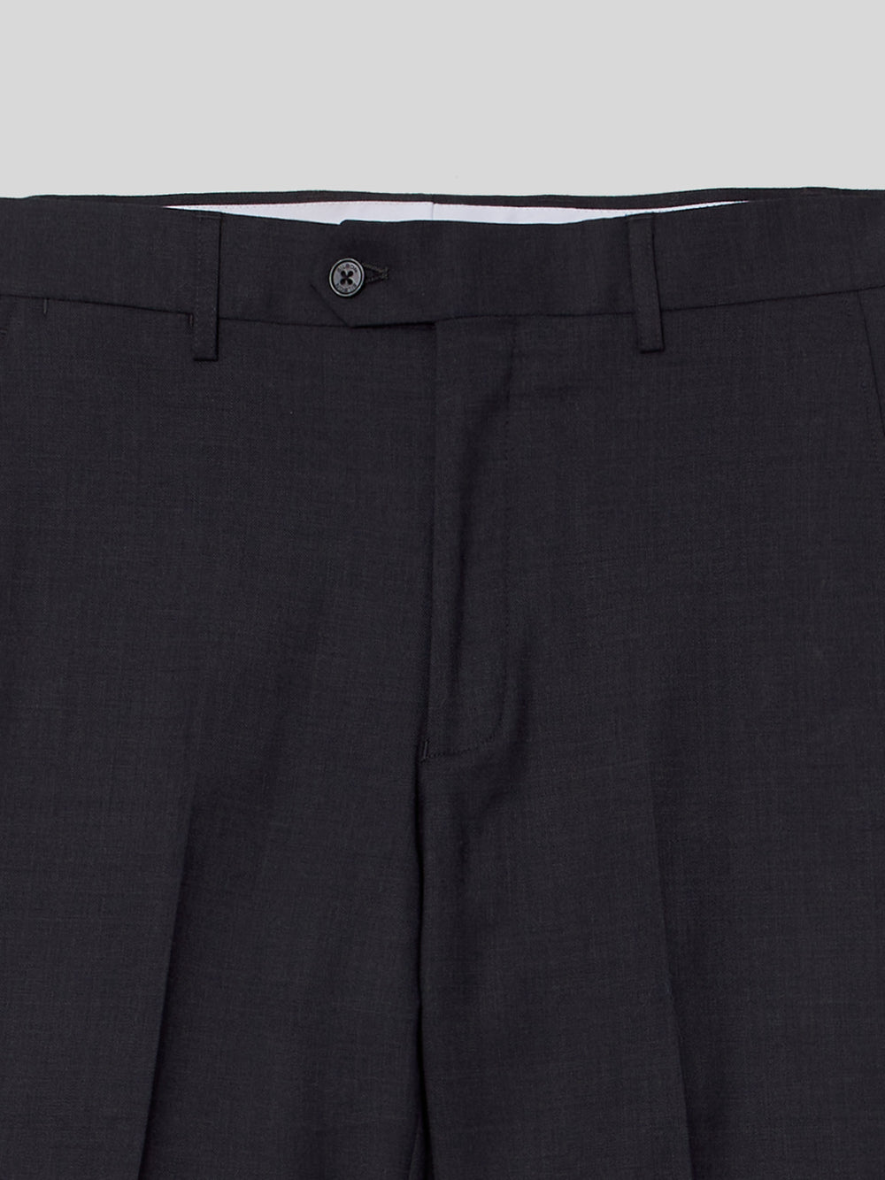 Pantalon traje natural stretch gris