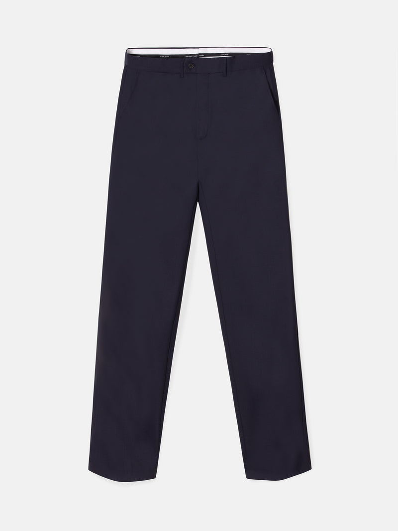 Pantalon traje estructura azul marino