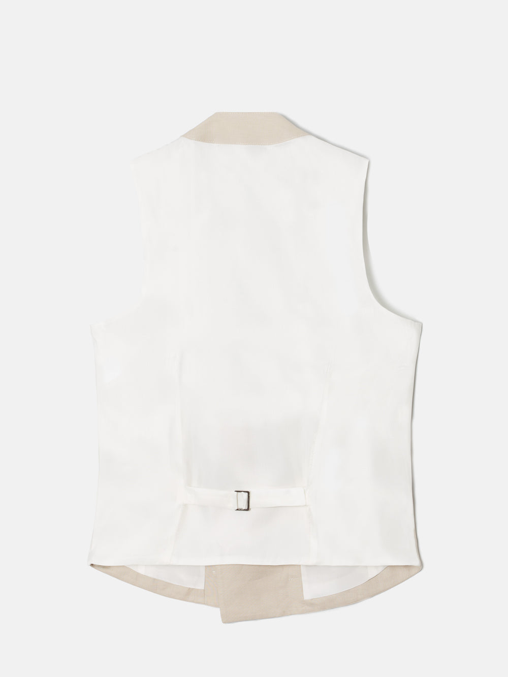 Chaleco chaque clasico gris perla