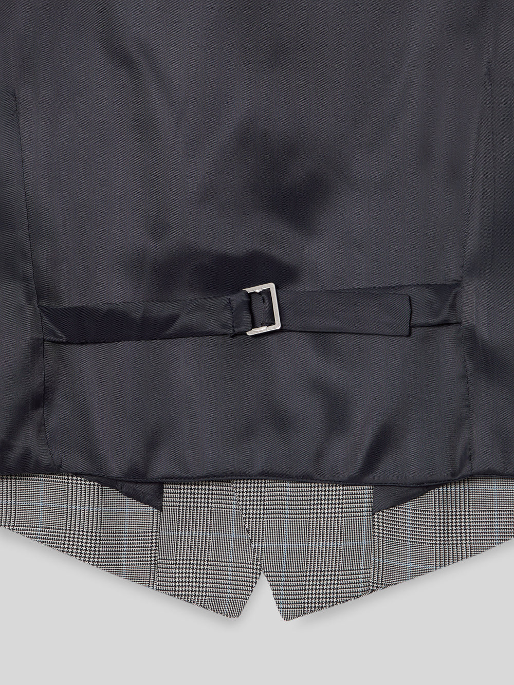 Chaleco chaque tailoring principe de gales gris