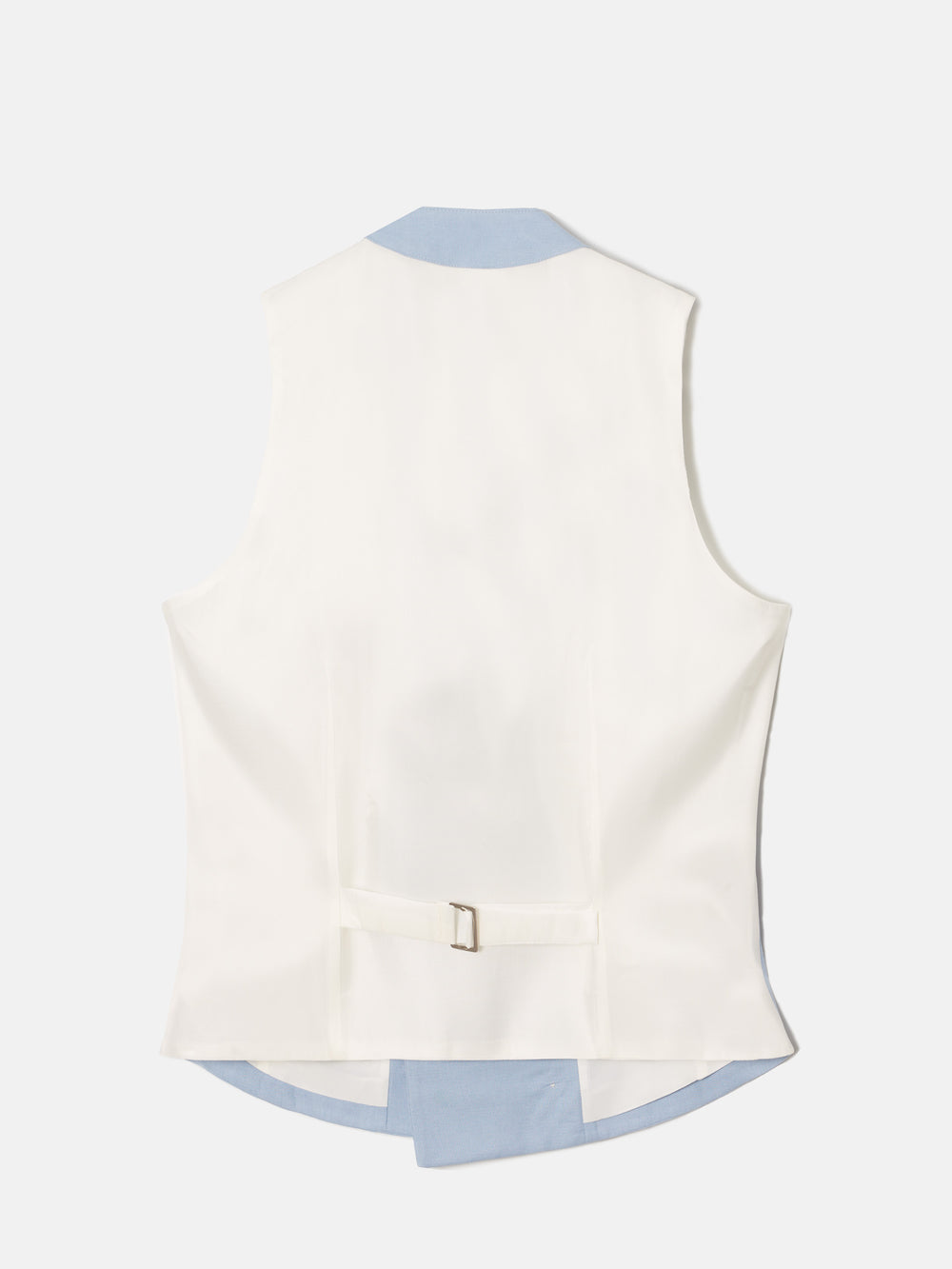 Colete chaque com gola clássica azul escuro