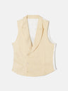 Chaleco chaque clasico camel