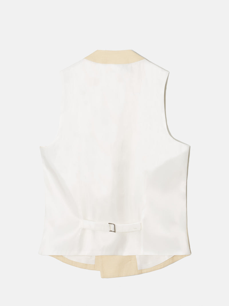Chaleco chaque clasico camel
