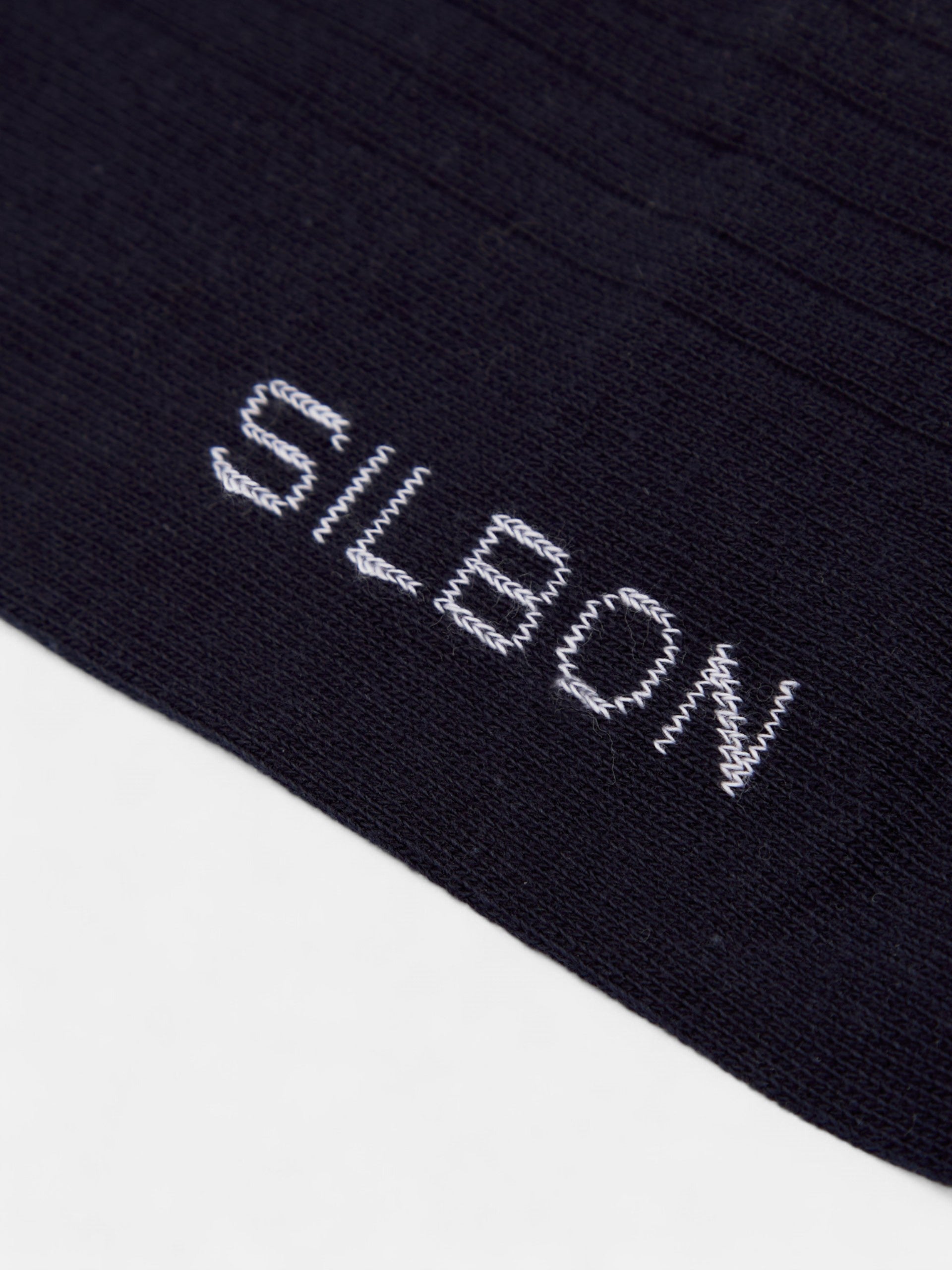 Chaussette sur mesure bleu marine