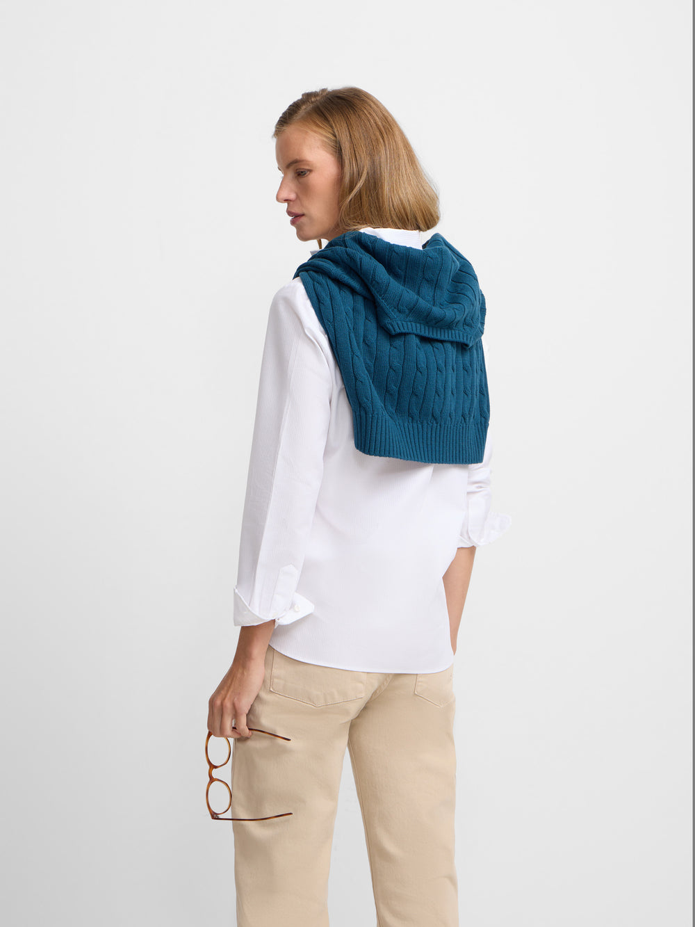 Camisa woman oxford blanco